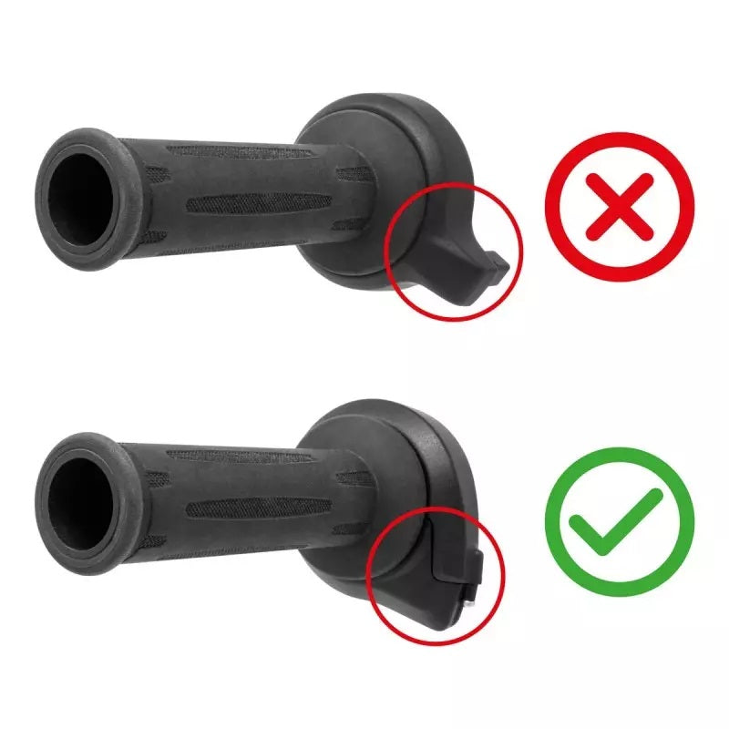 Gas grip housing with handlebar switch Jetprime BMW M1000RR K66 (21-25) JP ACC 038