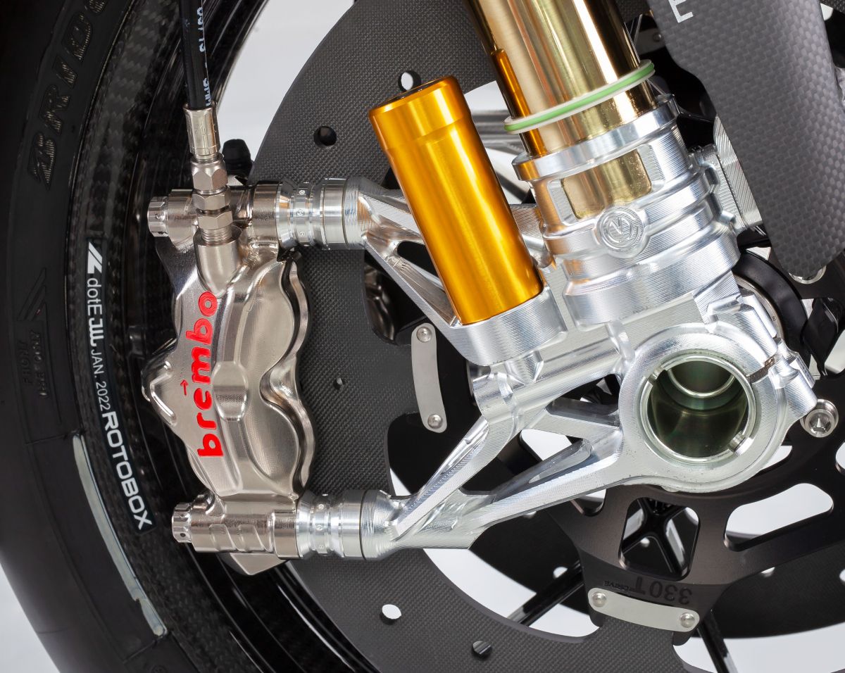 CNC Gabelfuß-Set 108 mm „GP Style“ Motocorse Ducati Panigale V4 S (2025)