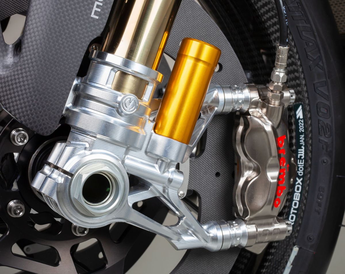 CNC Gabelfuß-Set 108 mm „GP Style“ Motocorse Ducati Panigale V4 S (2025)