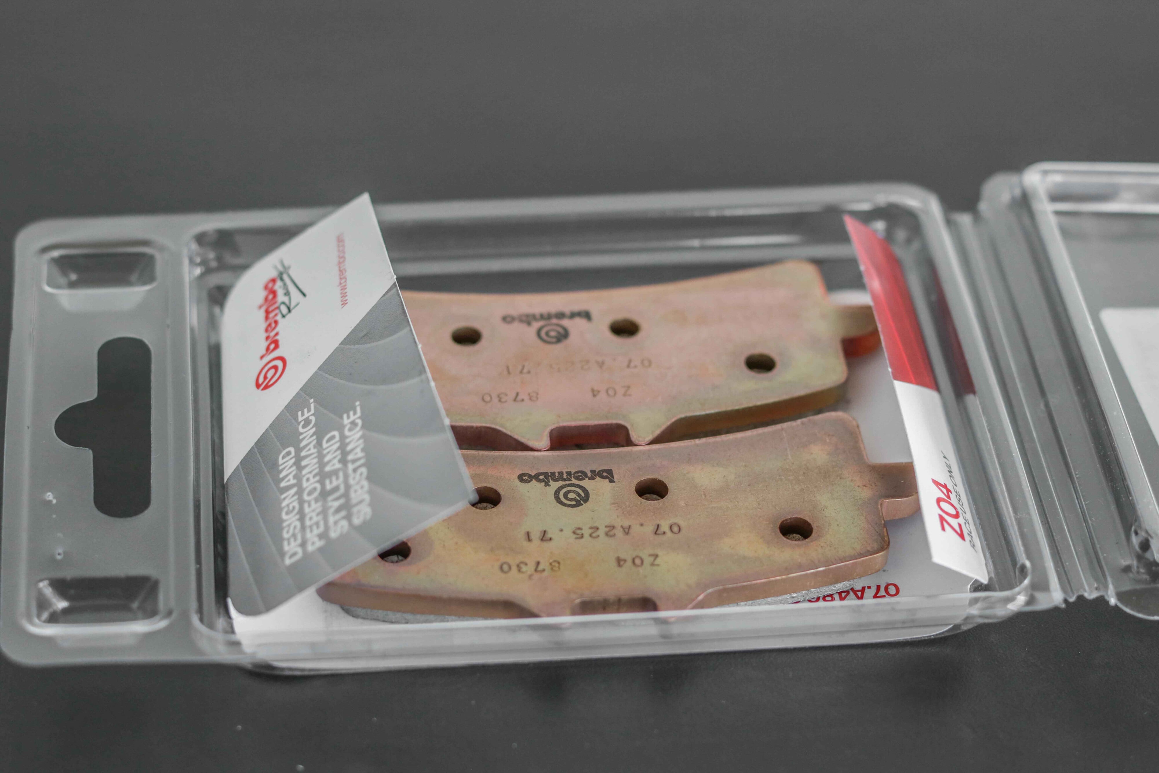 Brembo Z04 Racing brake pads Aprilia RSV4/1100 Factory/R/RR/RF (09-24) M497Z04