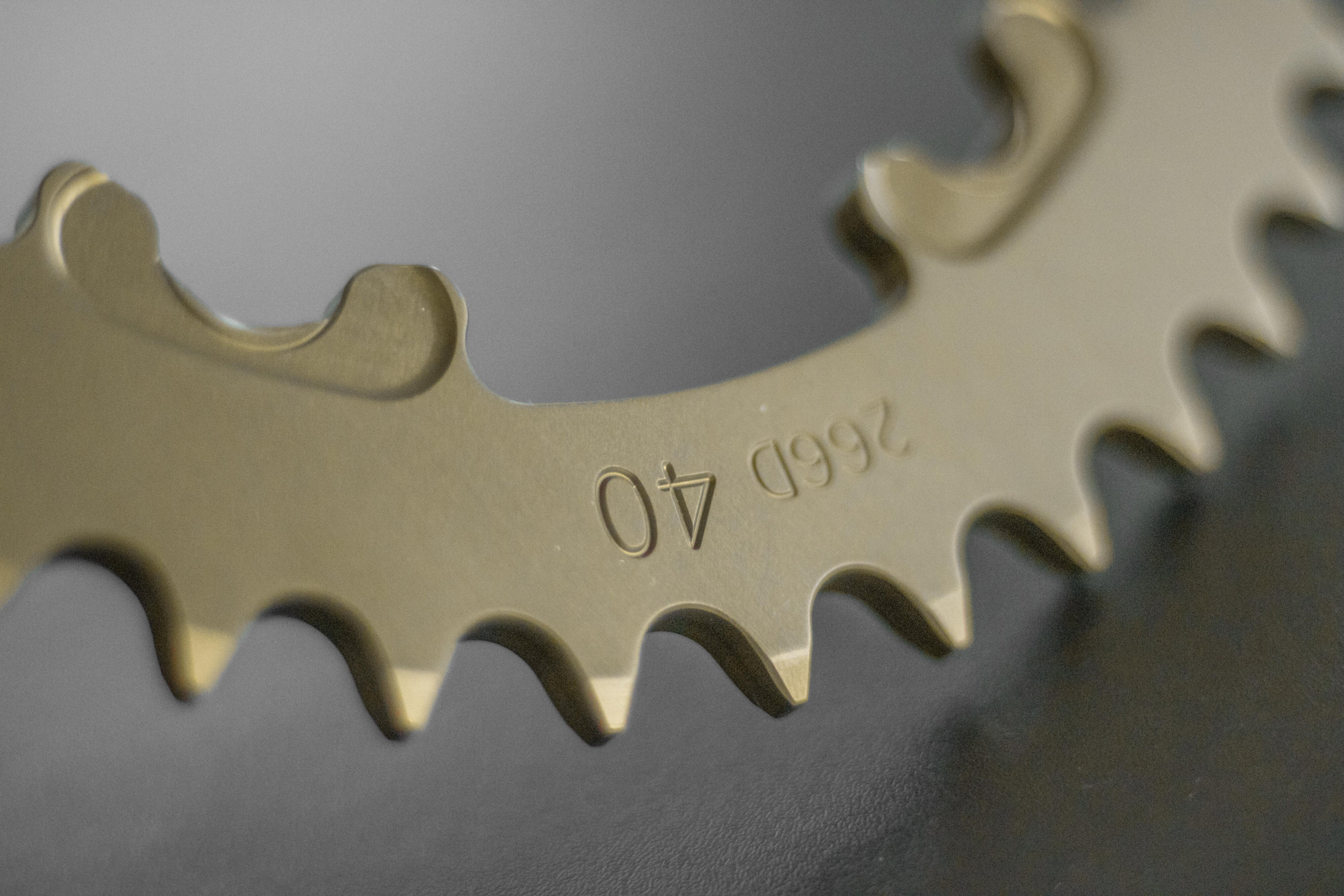 Sprocket trasero Sitta Aluminium Kettenrad 266D Quick Fit – 37-46 dientes, paso 520/525