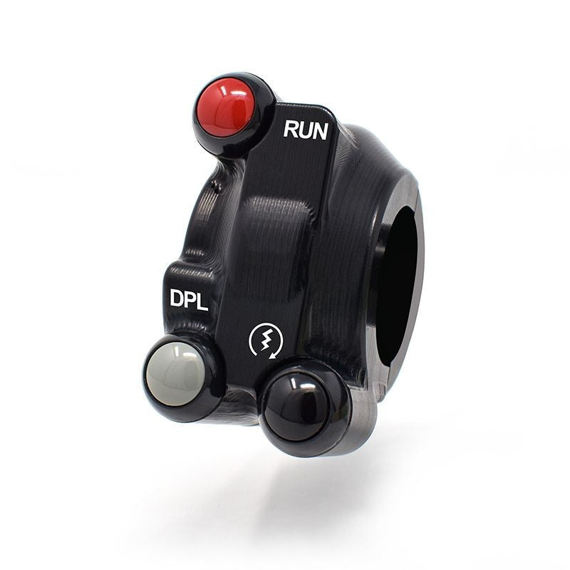 Gas grip housing with handlebar switch Jetprime Ducati Panigale V4/S (18-24) JP ACC 020