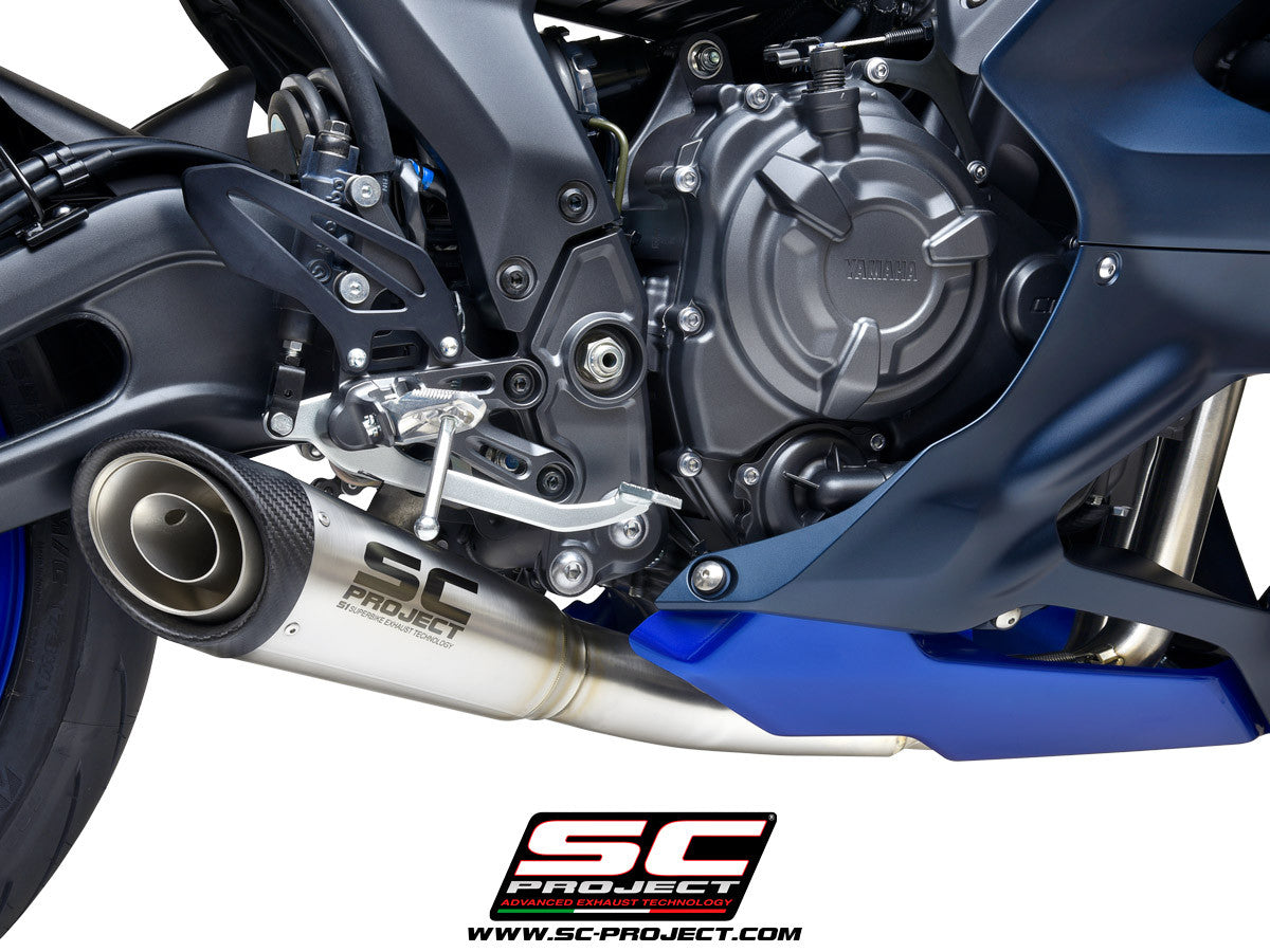 Carrera de finalización SC-Project S1 Yamaha YZF-R7 (21-25) Y36A-CDE41