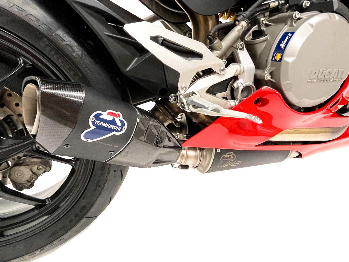 Sistema semi-completo termnoni Termignoni in acciaio inossidabile Ducati Panigale V2 955 (20-24) D22109440inc