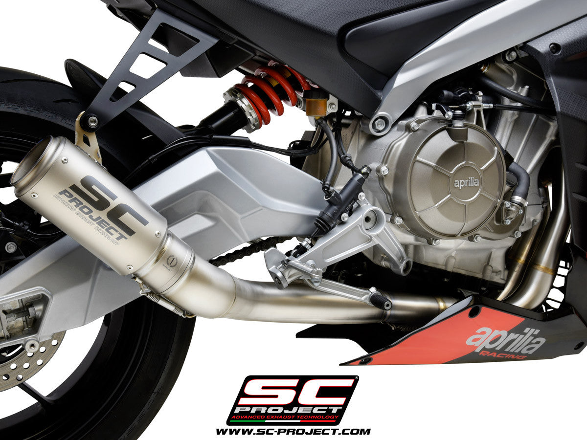 SC-Project Titan Komplettanlage 2-1 CR-T Aprilia RS 660 (20-25) A23A-TC36