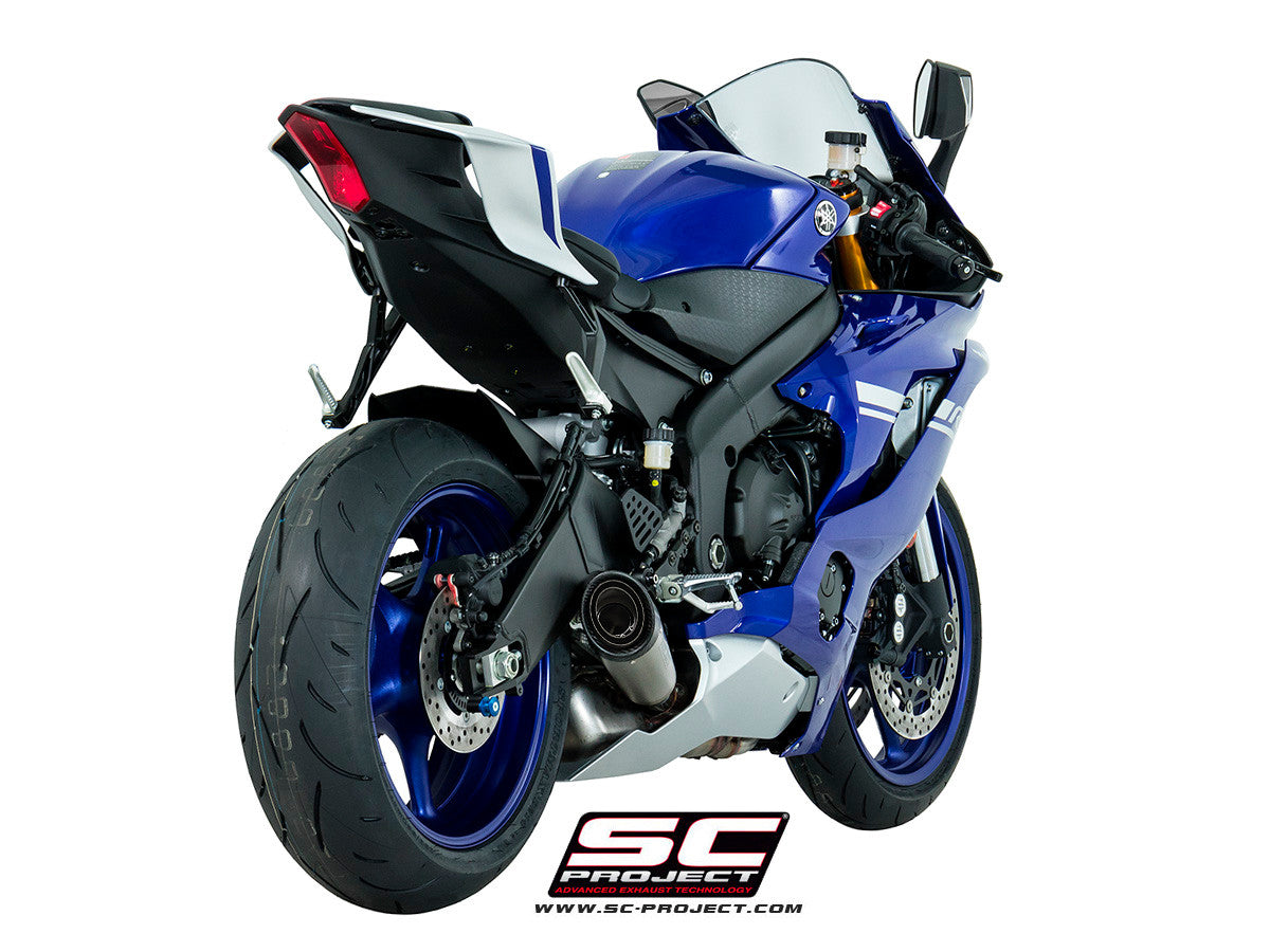 SC-Project Slip-on S1 Yamaha YZF-R6 RJ27 (17-25) Y21A-L41T