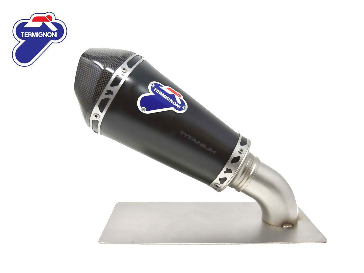 Termignoni Slip-On Kit Conical Black Kawasaki ZX-10 R/RR (21-25)