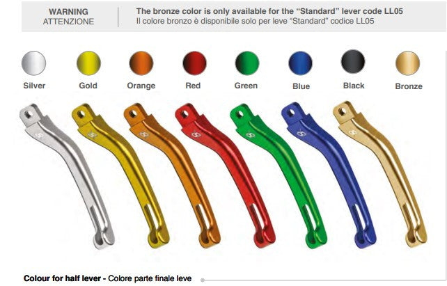 Foldable clutch lever Bonamici Racing Suzuki GSX-R 600/750 (11-16) LC090