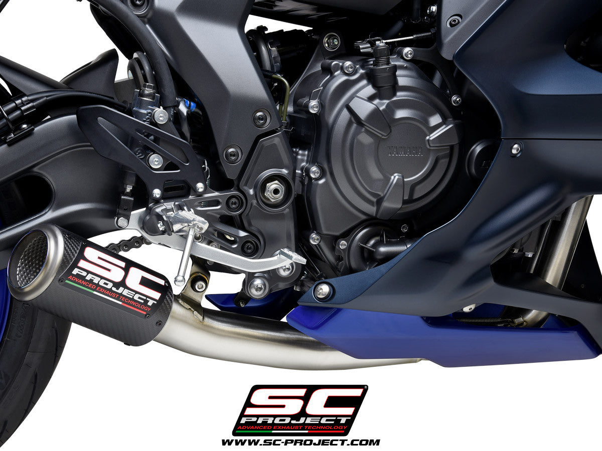 Carrera de finalización SC-Project CR-T Yamaha YZF-R7 (21-25) Y36A-CDE36