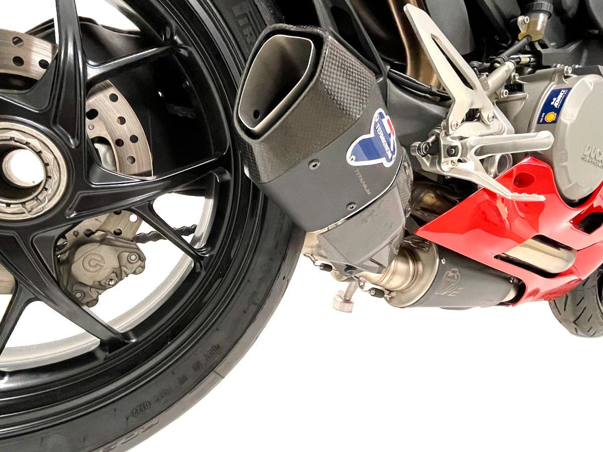 Sistema semi-completo termnoni Termignoni in acciaio inossidabile Ducati Panigale V2 955 (20-24) D22109440inc