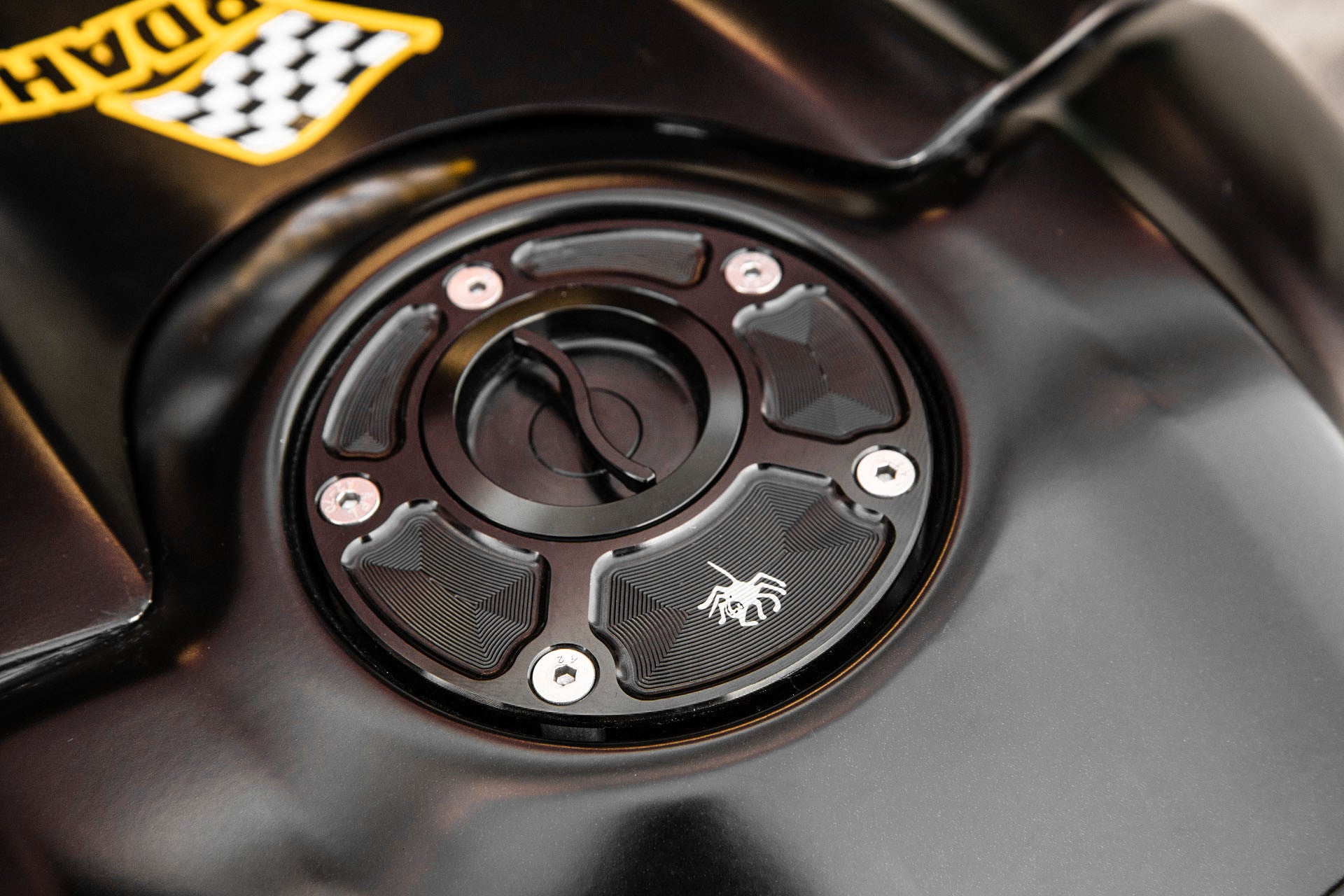 Tankdeckel mit Schnellverschluss Spider Racing Ducati Panigale V4/S/R (18-24)
