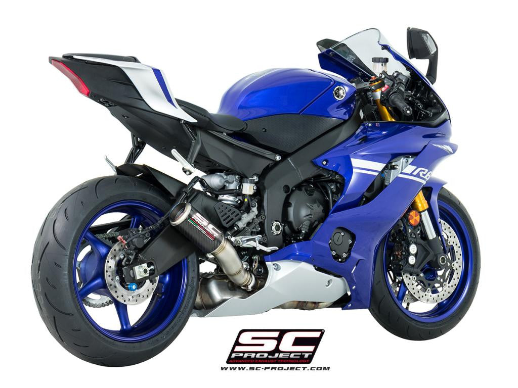 SC-Project CR-T High Yamaha YZF-R6 RJ27 (17-25) Y21A-H36