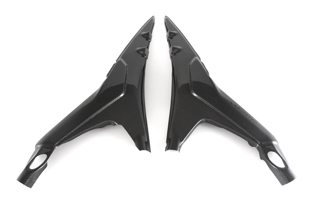 Heck frame covers Carbon Fullsix Ducati Panigale V4/S/R (18-24)