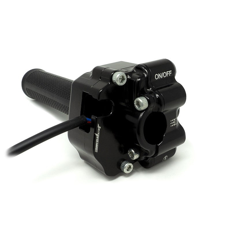 Alcanzos de agarre de gas con interruptor de manillar JetPrime Honda CBR 1000 RR SC77 (17-19) JP ACC 017