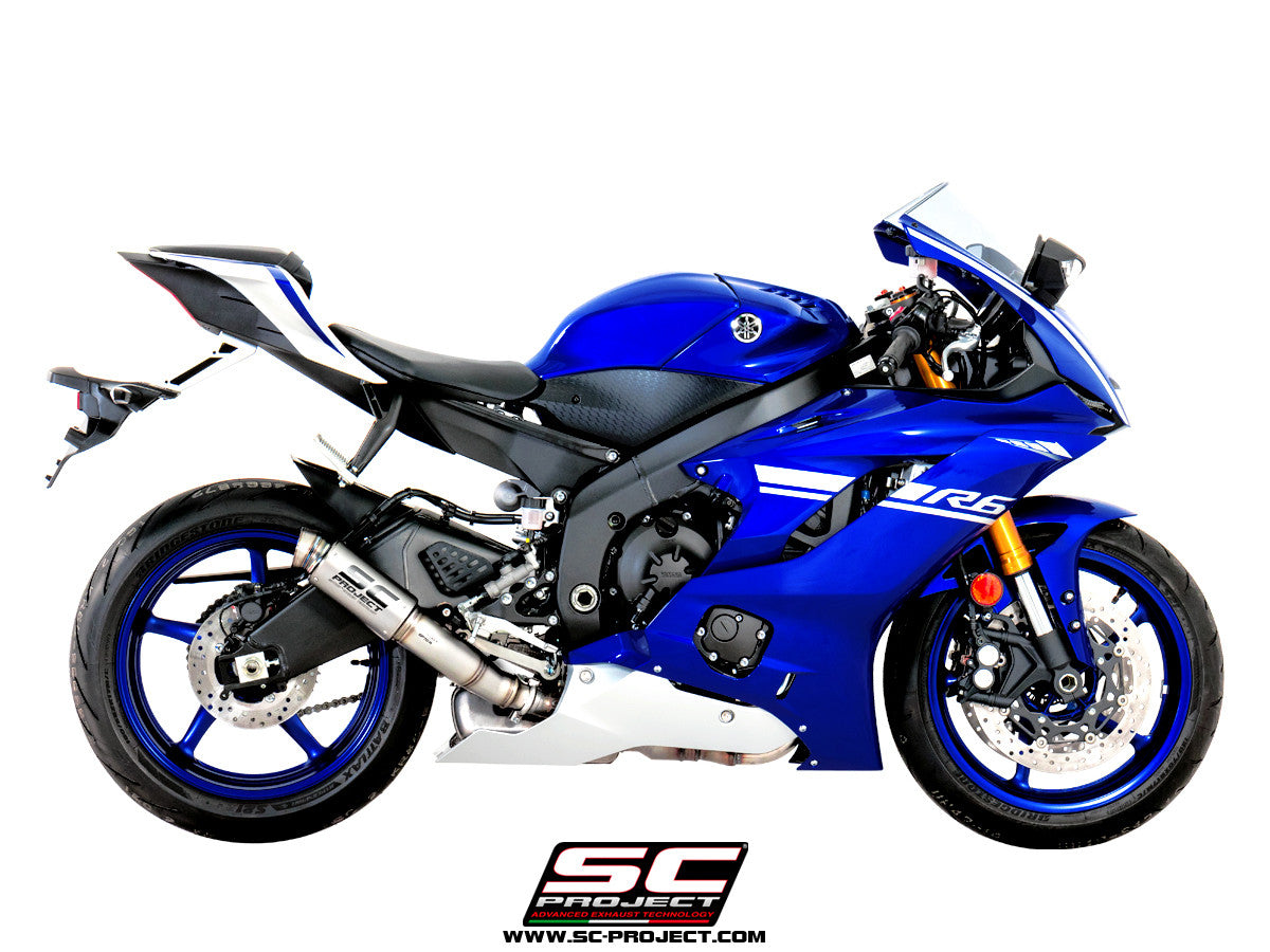 SC-Project Slip-on GP70-R Yamaha YZF-R6 RJ27 (17-25) Y21A-H70