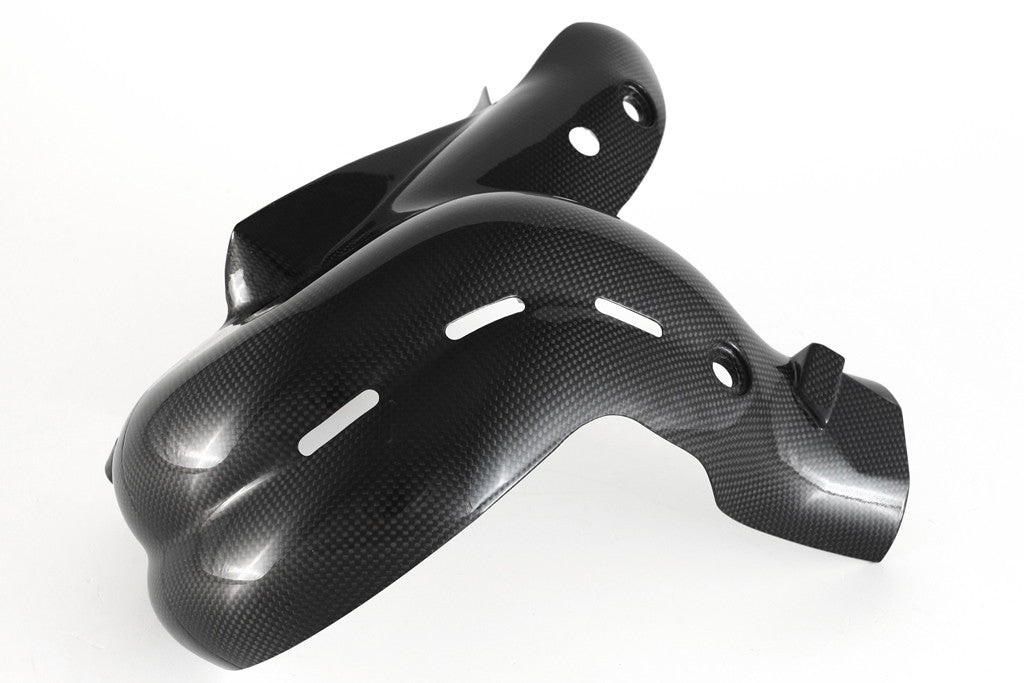Heat protection manifold carbon fullsix ducati panigale v4/s/r (18-21)