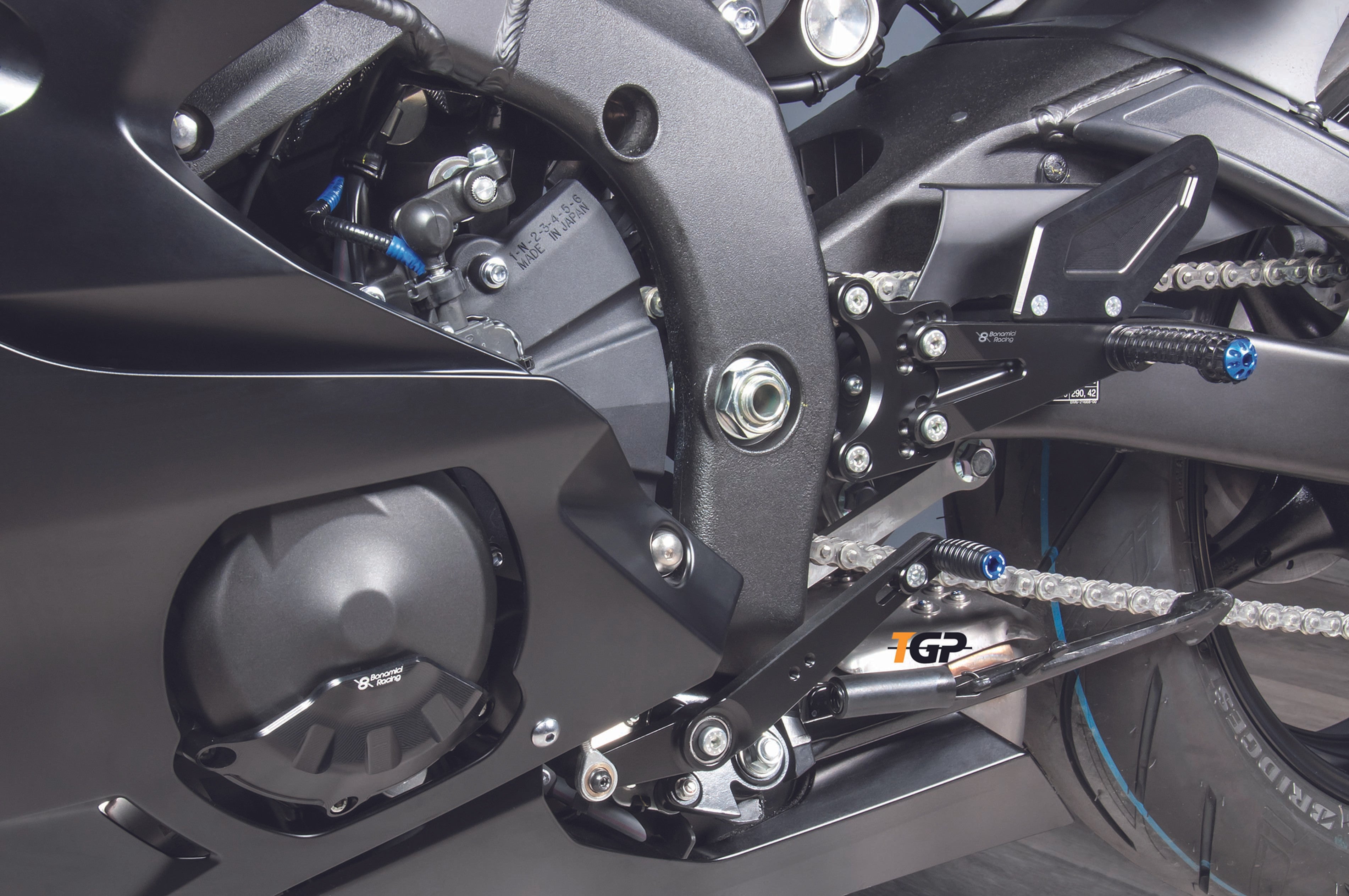 Bonamici Racing Yamaha YZF-R6 RJ27 (17-25) Y013 footrest system