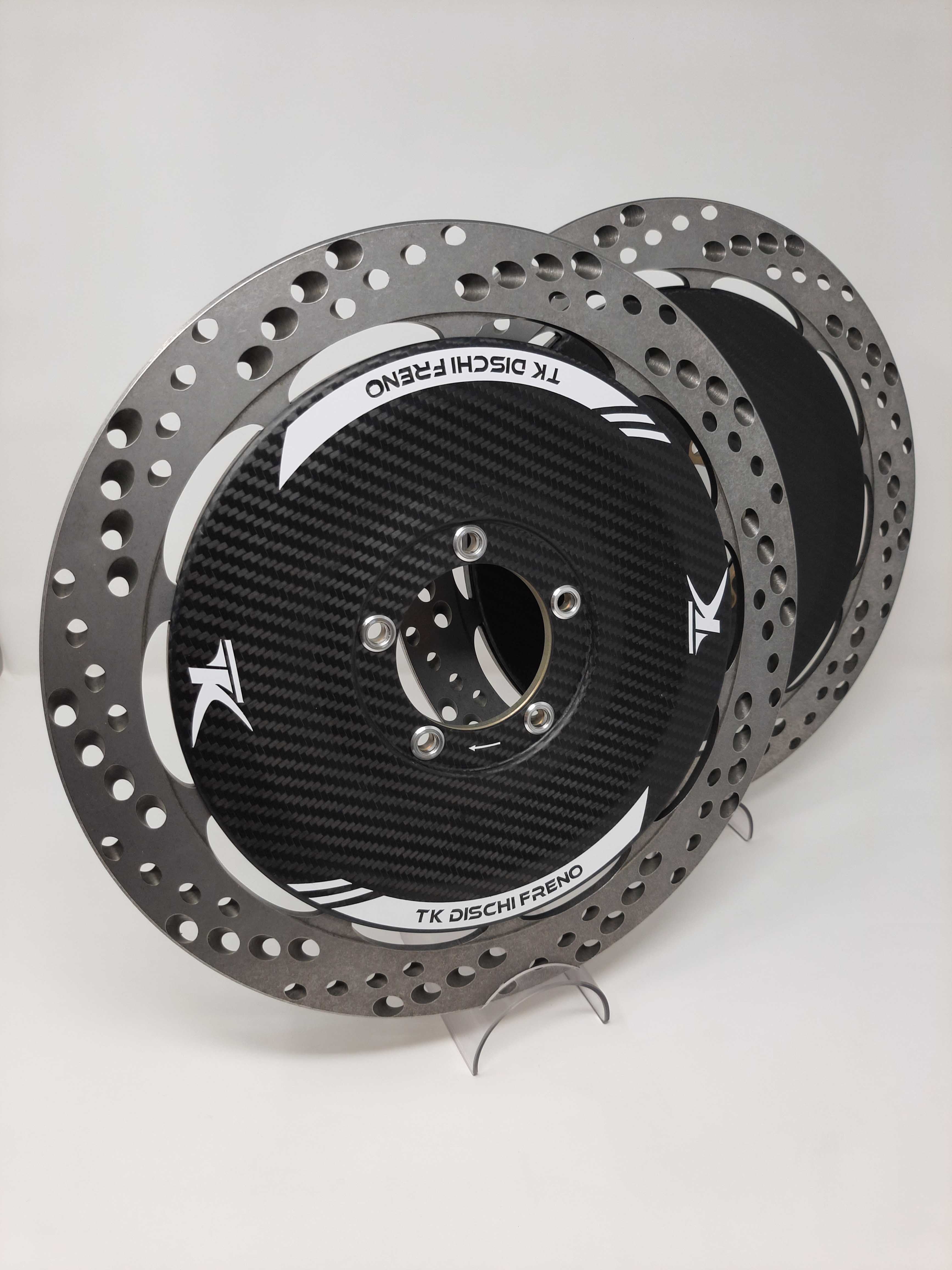 TK dischi freno carbon brake disc covers Ducati Panigale V4/s (2025)