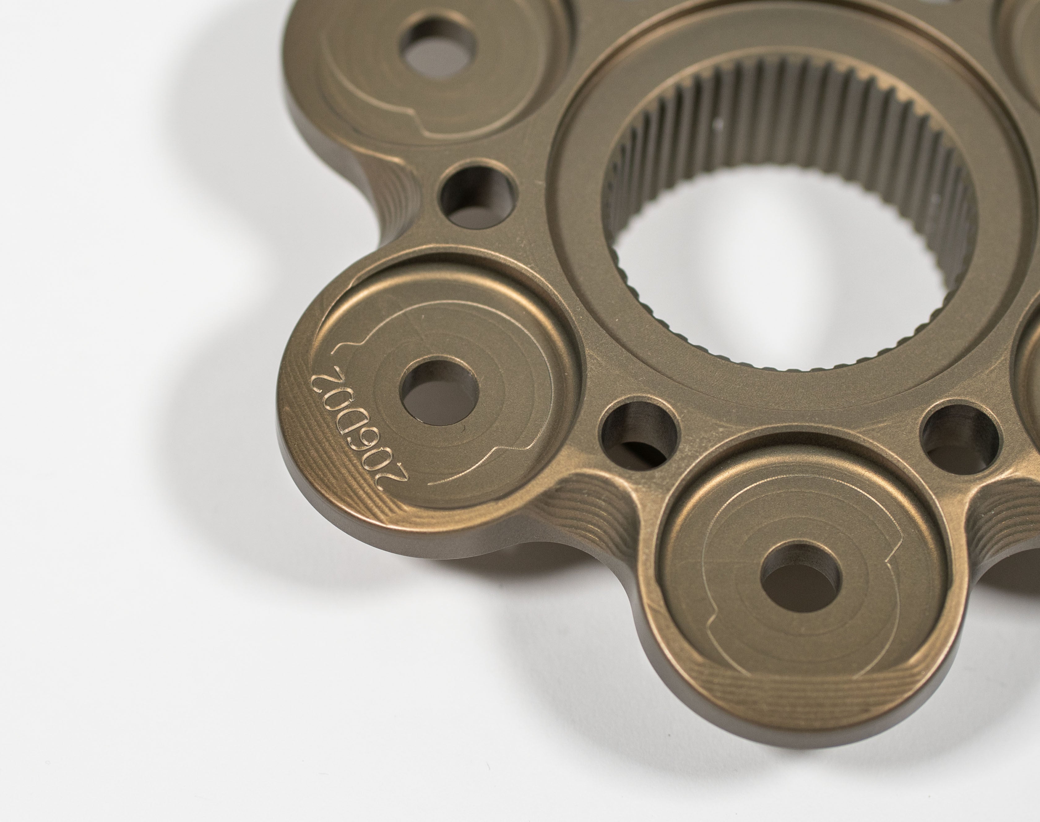 Aluminum chain wheel carrier Sitta Ducati Panigale V4/S/R (18-24) 206d02