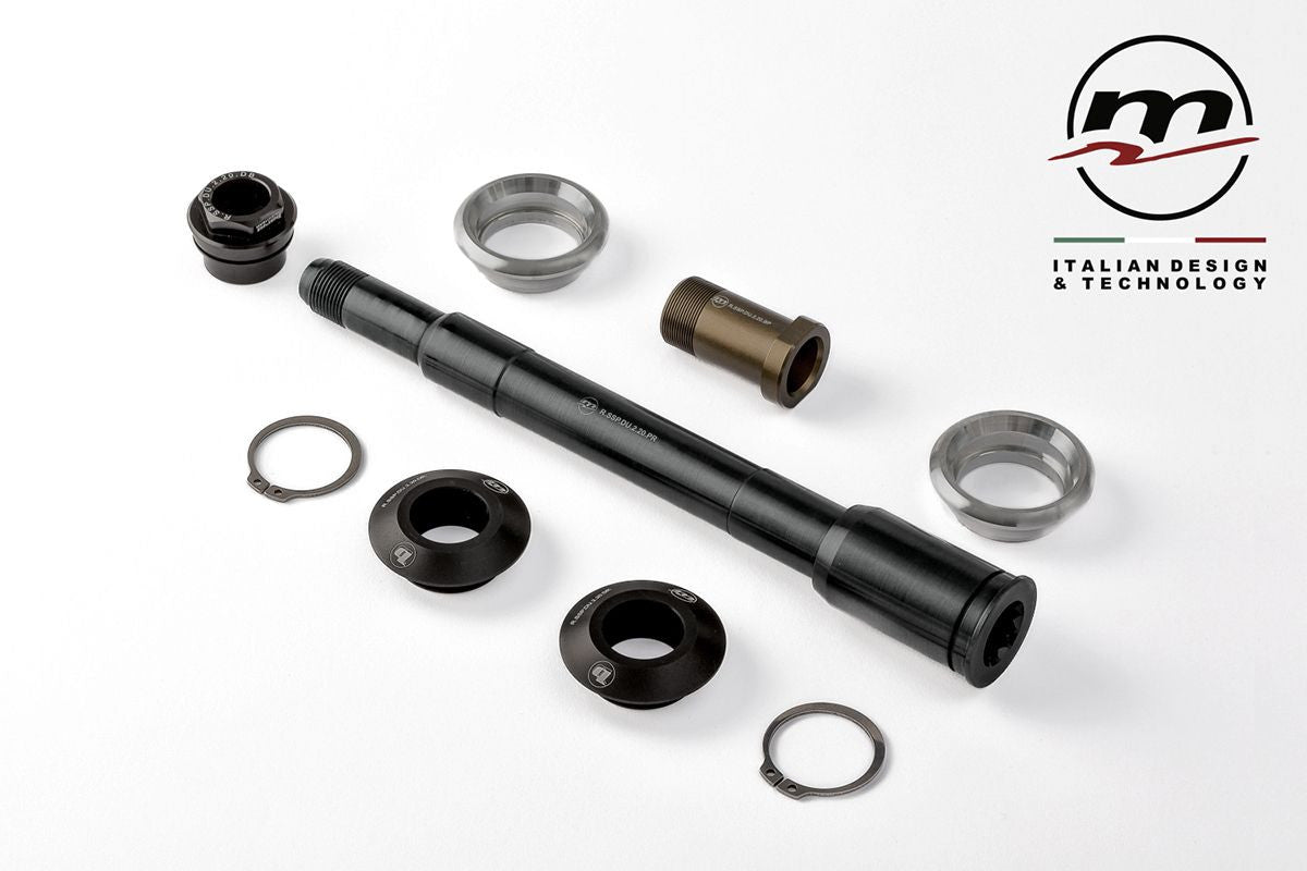 Front wheel axis quick change kit melotti racing ducati panigale v2 955 (20-24) ba-ssp.du.2.20.kprar
