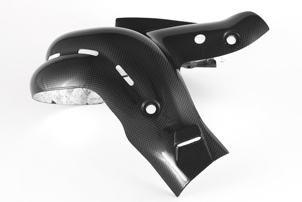 Heat protection manifold carbon fullsix ducati panigale v4/s/r (18-21)