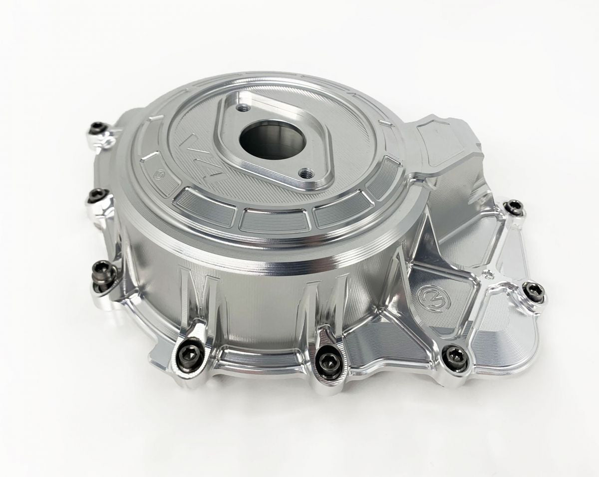 Alloggiamento del motore in alluminio a sinistra con viti in titanio MotoCorse Ducati Panigale V4/S/R (18-24)