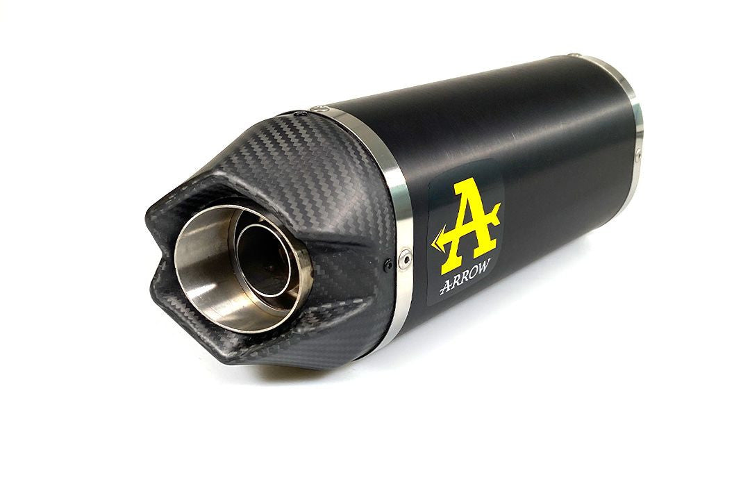 Arrow Slip-On Indy Race Aluminium Dark Aprilia RS 660 (20-25) 71929AKN