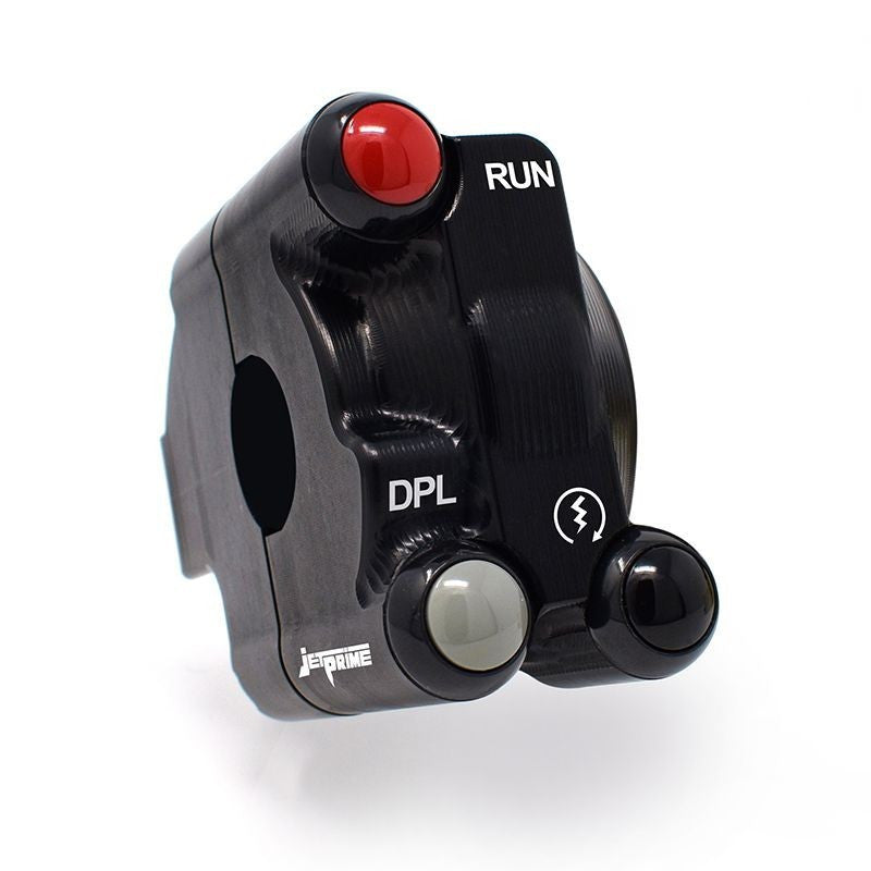 Gas grip housing with handlebar switch Jetprime Ducati Panigale V4/S (18-24) JP ACC 020
