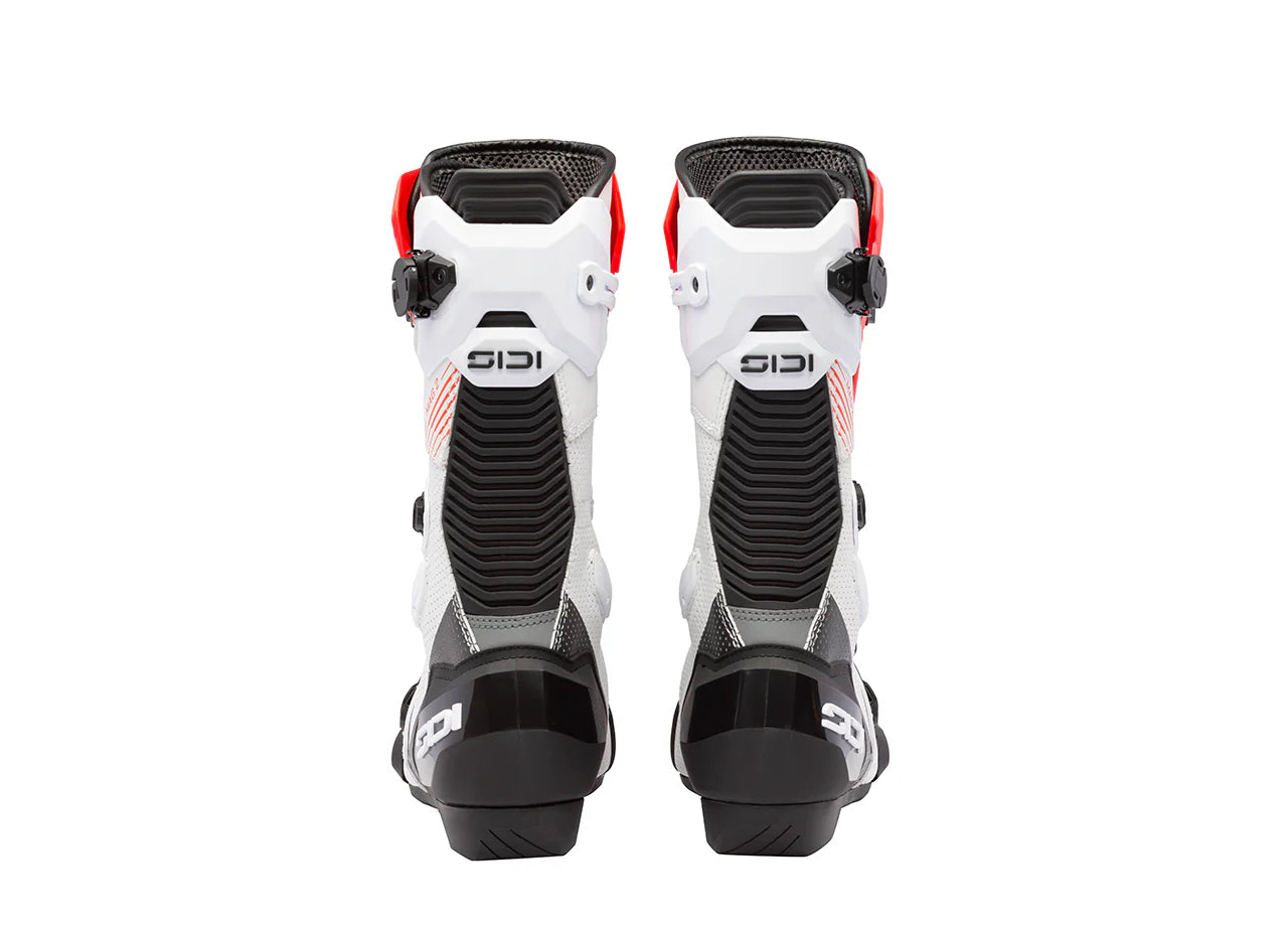 Sidi MAG 2 Air バイクブーツ ホワイト ブラック レッド - 391 
