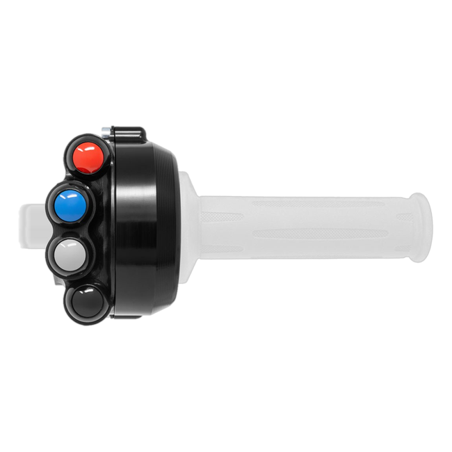 Gasgriffgehäuse mit integriertem Lenkerschalter JetPrime BMW M 1000 RR (20-26) JP CO BM038