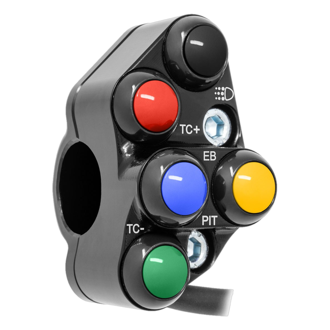 Lenkerschalter Superbike links JetPrime Aprilia RSV4 / RSV4 RR (17-20) JP SPS 009 – für APX-Dashboard