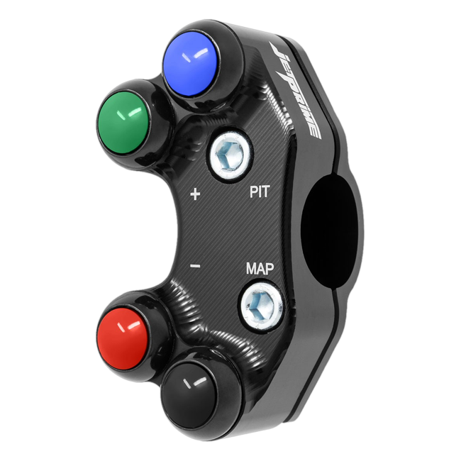 Lenkerschalter SuperSport links JetPrime Kawasaki Ninja ZX-6R (19-22) JP SPS MK600K – für Mectronik-Dashboard