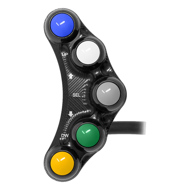 Lenkerschalter Sport links JetPrime Yamaha YZF-R3 (15-18) JP SPS 003 – für I2M-Dashboard