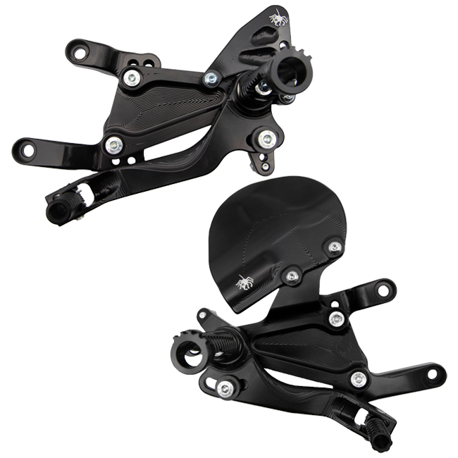 Footrest system Spider Racing Ducati Panigale V4/S (2025)