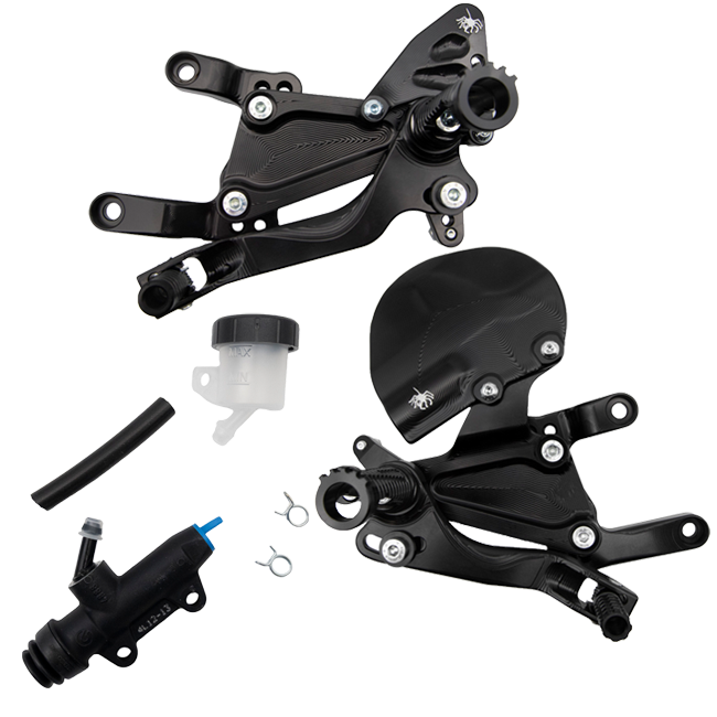Footrest system Spider Racing Ducati Panigale V4/S (2025)