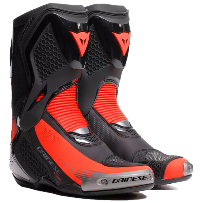 Dainese Torque Racing und Straßen Motorradstiefel Herren Schwarz/Rot  201790008562800 38 Schwarz/Rot