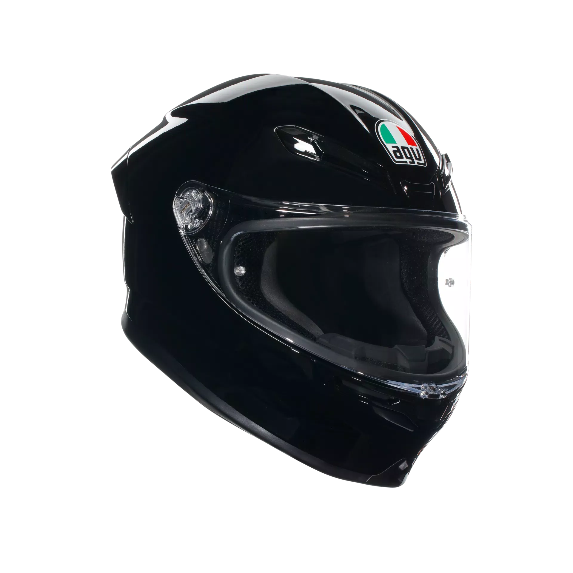 Capacete AGV K6 S preto brilhante | 2118395001009 