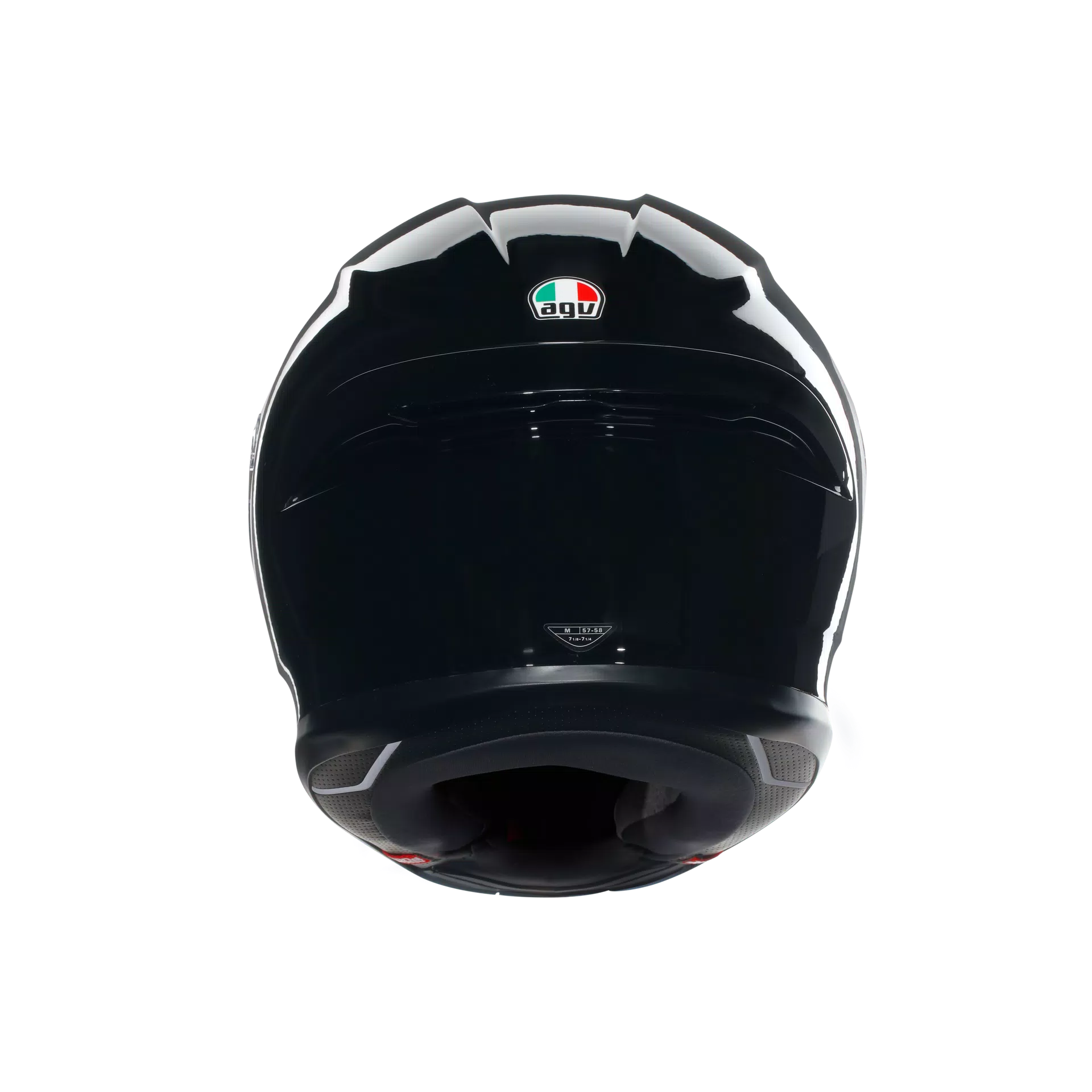 Capacete AGV K6 S preto brilhante | 2118395001009 