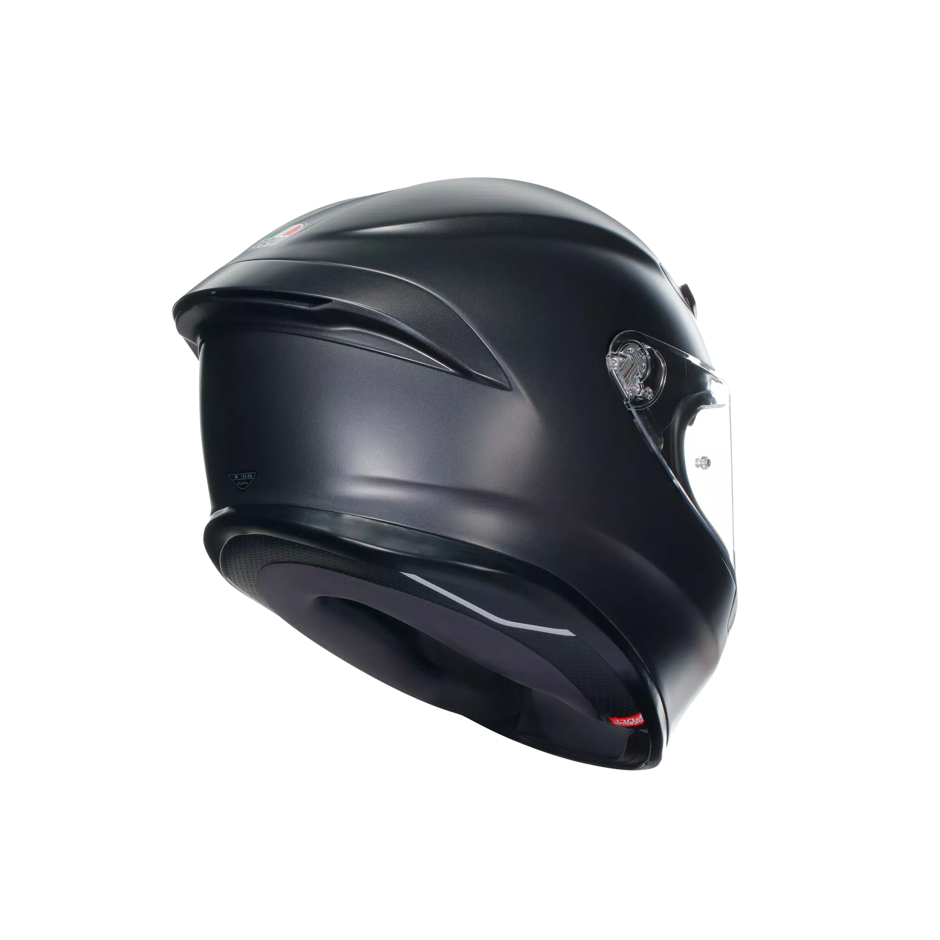 agv k6 kask AGV K6 S Kask Siyah Mat – Hafif, sessiz, yüksek performanslı – TGP MotoRacing