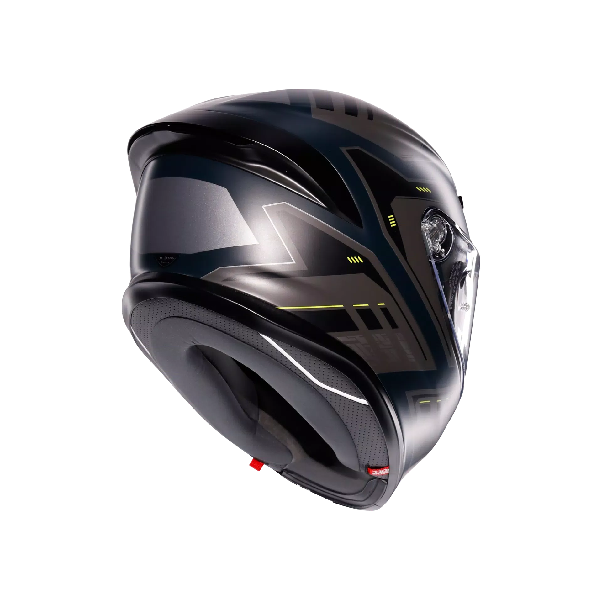 AGV K6 S ヘルメット エンハンス マット グレー/フルオ イエロー | 2118395001022 