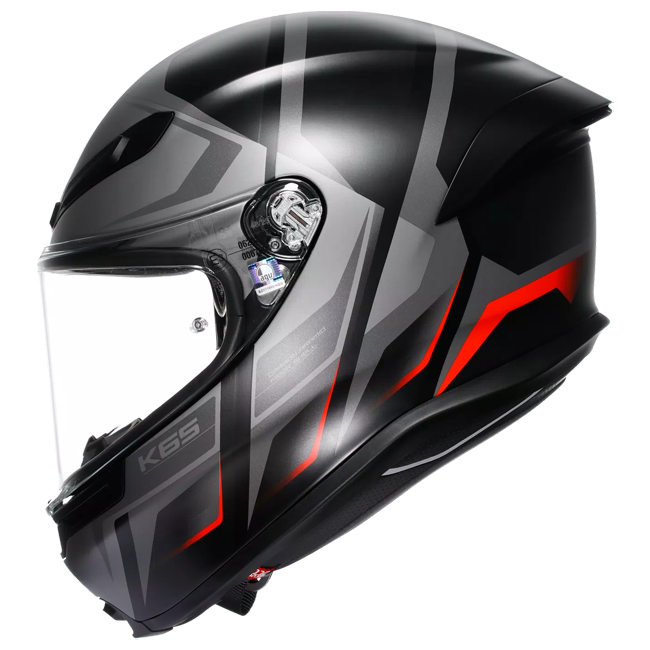 agv k6 s vs k6 AGV K6 S Karve Black/Gray/Red – Lightweight. Safe. Sporty. – TGP MotoRacing