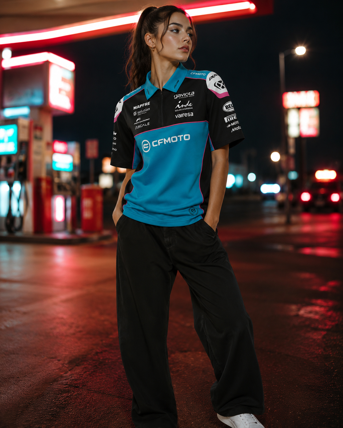 CFMOTO Aspar Racing Ángel-Nieto-Team poloshirt-replica 2026 IXON 