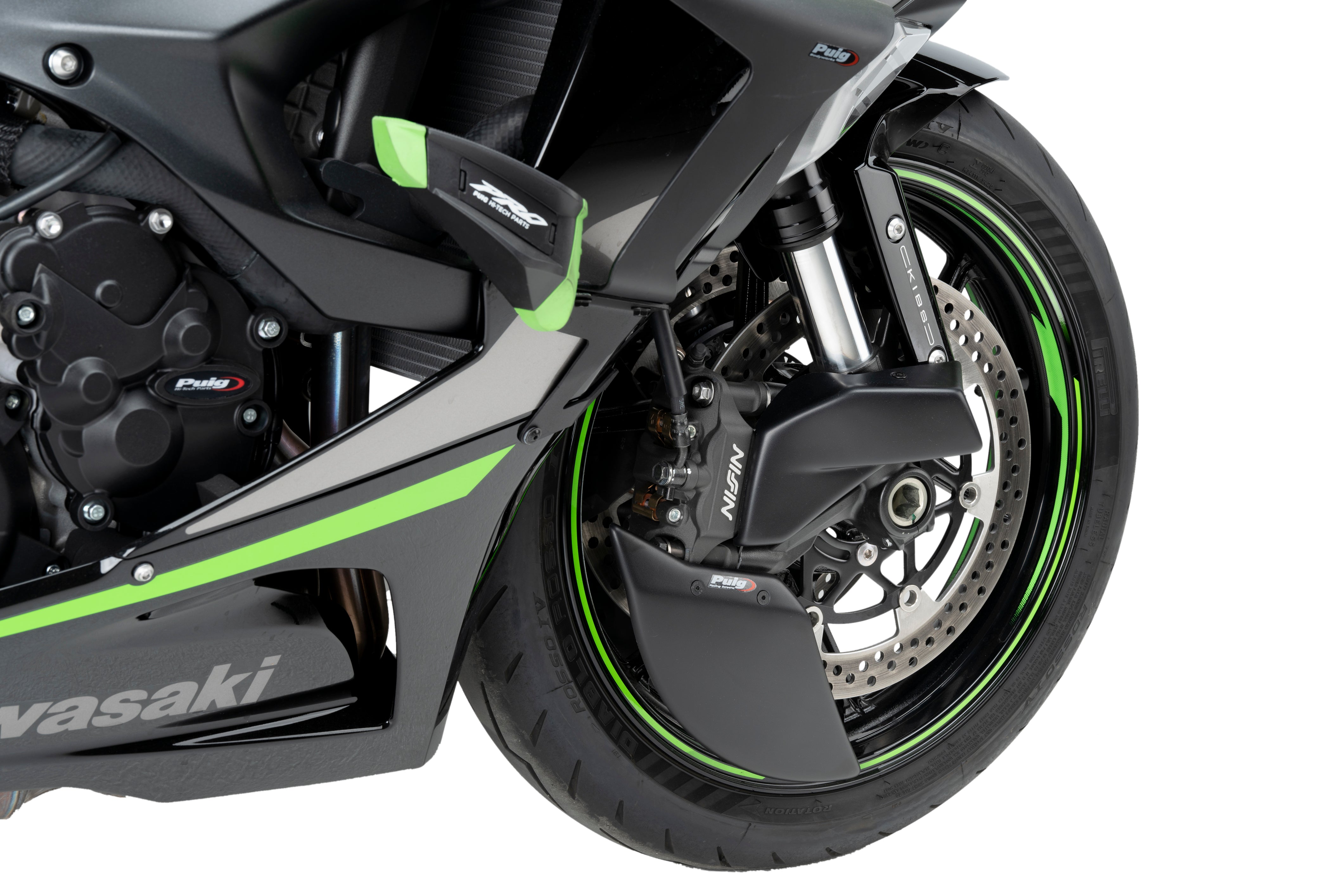 Pinze freno Raffreddamento Condotti d'aria Puig Kawasaki ZX-6 R (24-25) 