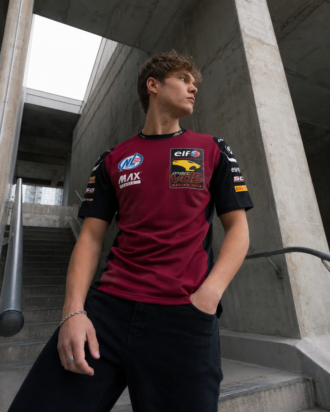 Camiseta réplica del ELF Marc VDS Racing Team 2026 IXON 