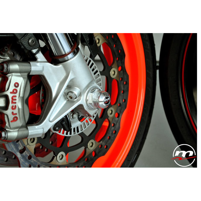 Vorderrad-Achsprotektoren Melotti Racing Yamaha YZF-R6 (17-21) PR.YA.315A1C – Bild 1