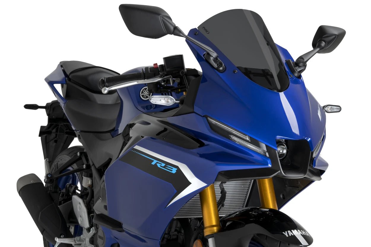 Puig R-Racer Pare-brise Yamaha YZF-R3 (19-25) 