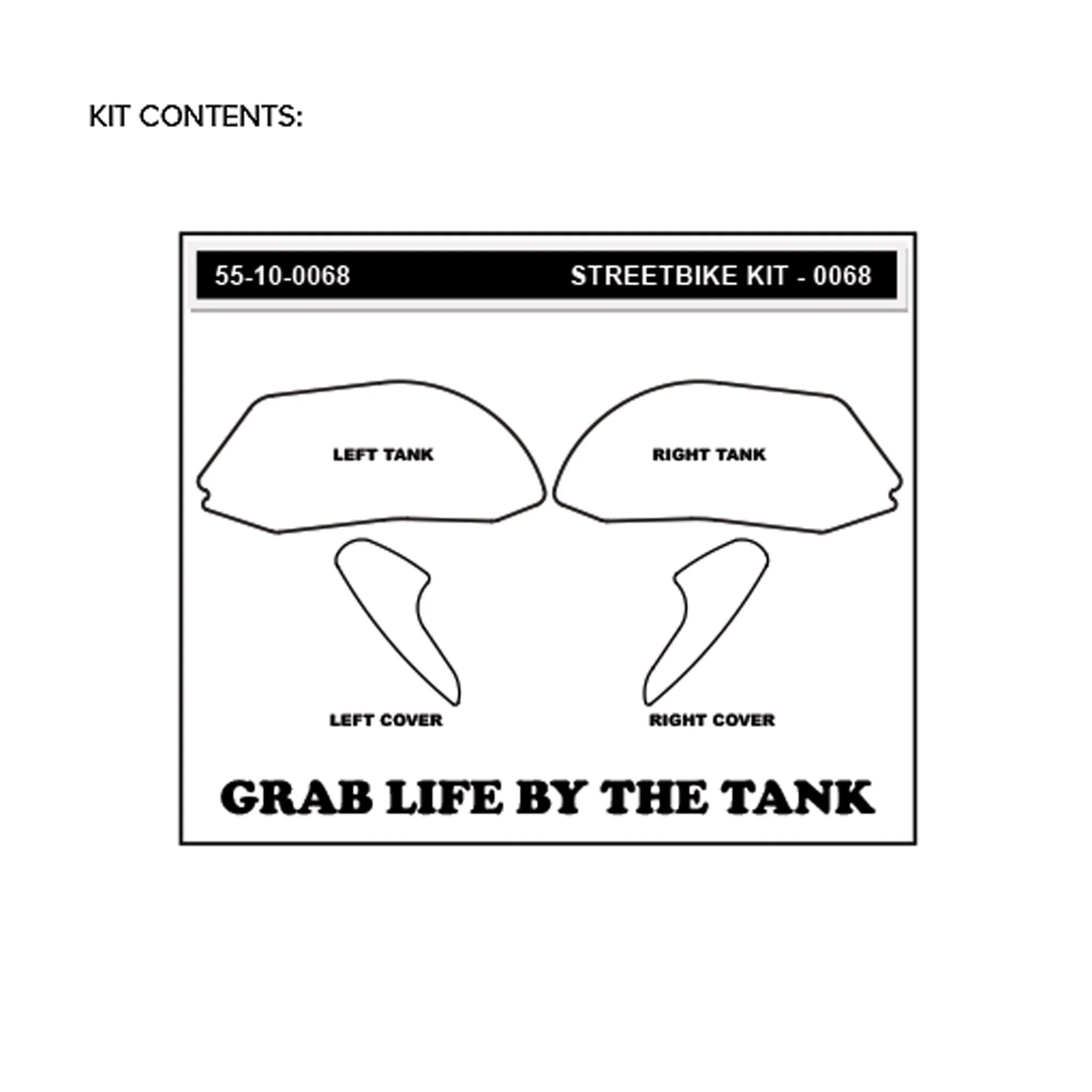 スタンプグリップ アイコン トラクションパッド ドゥカティ パニガーレ V2 955 (20-24) 55-14-0068-2 