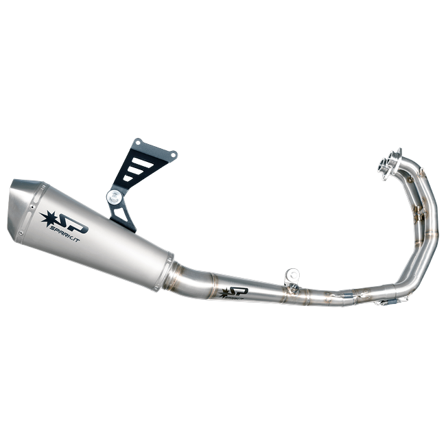 Spark Exhaust Komplettanlage Racing Konix Ø60 Collector Edelstahl Yamaha R3 (15-26) GYA8856T