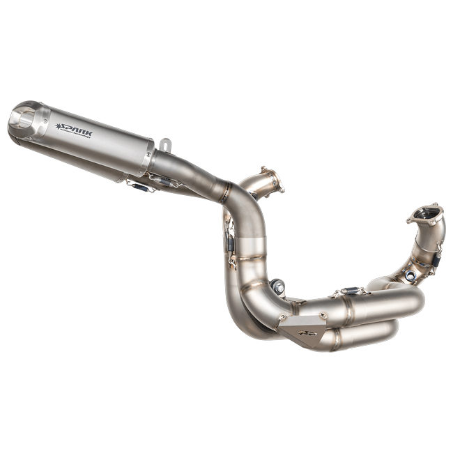 Spark Exhaust Komplettanlage Rechteckig Racing WSSP Edelstahl Ducati Panigale 959 (16-19) GDU8853T