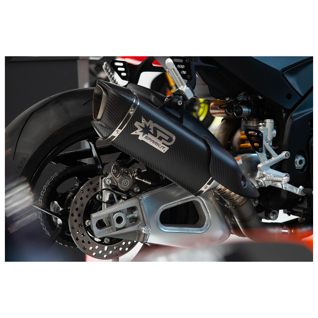 Spark Exhaust Slip-On Force Evo Titanium Aprilia RSV4 (17-26) GAP0408C